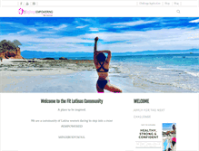 Tablet Screenshot of fitlatinas.com